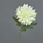 Flor artificial de crisantemo DELPHINA, color crema, 65 cm, Ø 14 cm