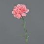 Flor artificial de clavel NIRUSHA, rosa, 65 cm, Ø 9 cm