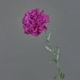 Flor artificial de clavel NIRUSHA, violeta, 65 cm, Ø 9 cm