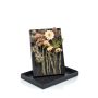 Ramo de flores artificial para montar uno mismo JADEA en caja de regalo, beige-crema, 30 cm, Ø 18 cm