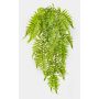Helecho de canela de espuma sintética colgante VIRGINS en varilla, verde, 60 cm