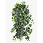 Hiedra artificial colgante SERPEUTIS, con varilla, difícilmente inflamable, verde, 75 cm