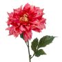 Flor artificial de dalia NATSU, rosa-fucsia, 60 cm, Ø 17 cm