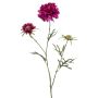 Rama artificial de escabiosa MARUA, violeta, 80 cm