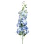 Flor artificial de delfinio SETSUKO, azul claro-crema, 95 cm, Ø 14 cm
