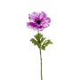 Flor artificial de anémona TAIKI, lila, 55 cm, Ø 12 cm