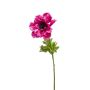 Flor artificial, anémona TAIKI, rosa, 55 cm, Ø 12 cm