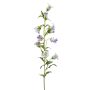 Flor artificial campanilla AIMI, lila claro y blanco, 90 cm, Ø 3-5 cm