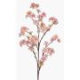 Flor artificial grande, rama de cerezo en flor GIMA con flores, rosa, 120 cm