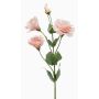 Flor artificial de lisianthus JENO, rosa, 65 cm, Ø 7-9 cm