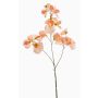 Flor decorativa artificial de guisante de olor KANZI, color melocotón, 75 cm, Ø 4-7 cm