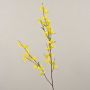 Rama de forsitia artificial SUKOTI con flores, amarilla, 75cm, Ø3-5cm
