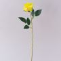 Rosa de terciopelo SEENSA, amarillo, 60 cm, Ø 7 cm