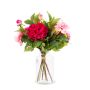 Ramo decorativo de flores de primavera PALESA, rosa-rosa, 55cm, Ø40cm