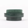 ®mosy Bandeja redonda de masa de fijación húmeda ONORATA para arreglos florales, verde, 5,5 cm, Ø 10 cm