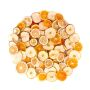 Popurrí de fruta seca LIFTANA, naranja, manzana, lima, surtido, Ø 4-6 cm, 250 g