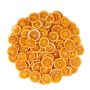 Fruta seca decorativa: rodajas de naranja ELLIDA, naranja, Ø 4-6 cm, 250 g