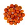 Fruta seca decorativa: mandarinas NIARATU, cortadas, naranjas, Ø 4-5 cm, 250 g