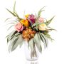 Ramo decorativo LARONA, naranja-rosa-salmón, 40cm, Ø45cm