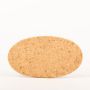 Salvamanteles de corcho ovalado MANARA, natural, 29x16x1,5cm