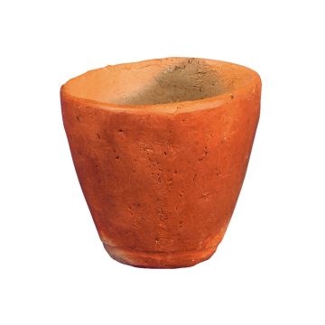 Macetero de terracota KELVAR, hecha a mano, 6cm, Ø6cm