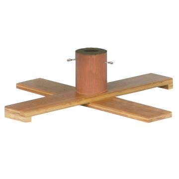Soporte de madera para árboles de Navidad JORDI para árboles artificiales, marrón oscuro, 19 cm, Ø 74 cm Soporte de madera para árboles de Navidad JORDI para árboles artificiales, marrón oscuro, 19 cm, Ø 74 cm