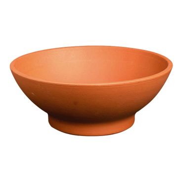 Macetero de terracota SERELLA con pie, 14cm, Ø48cm