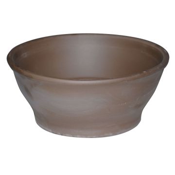 Maceta de terracota MARZANO, patinada, marrón, 12,5 cm, Ø 27 cm Maceta de terracota MARZANO, patinada, marrón, 12,5 cm, Ø 27 cm