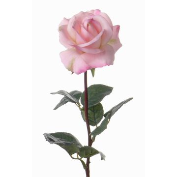 Rosa de plástico AMELIE, rosa, 70cm, Ø8cm Rosa de plástico AMELIE, rosa, 70cm, Ø8cm