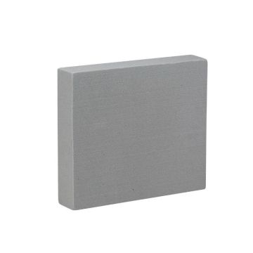 Placa de espuma floral OASIS® para flores artificiales, gris, 29x25x6cm