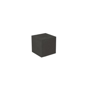 OASIS® Black Ideal, cubo de espuma para arreglos florales en húmedo, negro, 10x10x10cm OASIS® Black Ideal, cubo de espuma para arreglos florales en húmedo, negro, 10x10x10cm