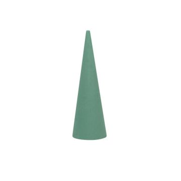 OASIS® Ideal Espuma húmeda para arreglos florales, cono, verde, 40cm, Ø12cm
