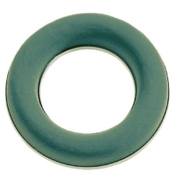 OASIS® Ideal Espuma para flores frescas en forma de anillo con recipiente de Papercompound, verde, 2,5 cm, Ø 17 cm OASIS® Ideal Espuma para flores frescas en forma de anillo con recipiente de Papercompound, verde, 2,5 cm, Ø 17 cm
