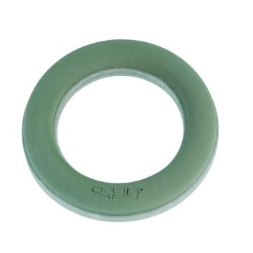 Esponja de montaje en húmedo OASIS® «Ring», base de espuma dura EcoBase, verde, 4,5 cm, Ø 30 cm Esponja de montaje en húmedo OASIS® «Ring», base de espuma dura EcoBase, verde, 4,5 cm, Ø 30 cm