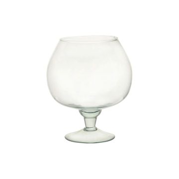 Copa de coñac XXL EGBERTINE con pie, reciclada, transparente, 26 cm, Ø 22,5 cm Copa de coñac XXL EGBERTINE con pie, reciclada, transparente, 26 cm, Ø 22,5 cm