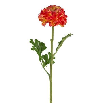 Flor decorativa ranúnculo GRINTEL, naranja, 45 cm, Ø 9 cm Flor decorativa ranúnculo GRINTEL, naranja, 45 cm, Ø 9 cm