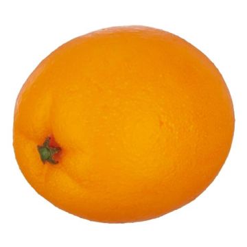 Fruta decorativa: naranja WIOLETTA, naranja, 7,5 cm, Ø 7,5 cm