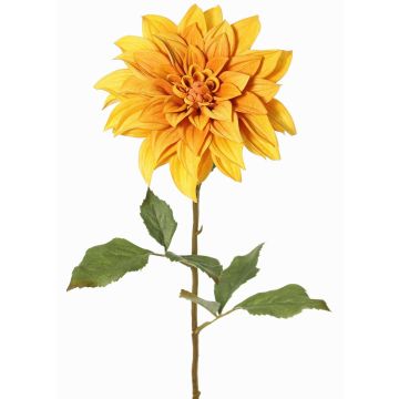 Dalia artificial PHILLIPPA, Colección Eco, amarillo-naranja, 65cm, Ø15cm Dalia artificial PHILLIPPA, Colección Eco, amarillo-naranja, 65cm, Ø15cm