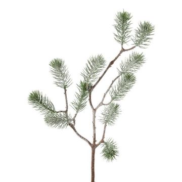 Rama artificial de abeto LUMVOR, helada, blanca, 55cm Rama artificial de abeto LUMVOR, helada, blanca, 55cm