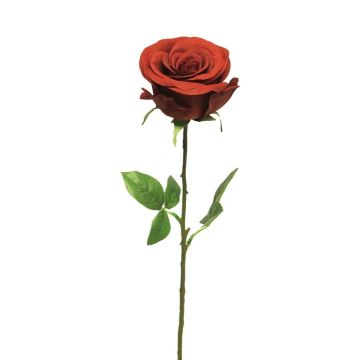 Rosa artificial RUYUN, roja, 45 cm, Ø 8 cm Rosa artificial RUYUN, roja, 45 cm, Ø 8 cm
