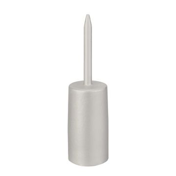 Portavelas metálico LISANDRE para velas cilíndricas de aprox. Ø 3,5 cm, color barro, 13 cm, Ø 3,7 cm Portavelas metálico LISANDRE para velas cilíndricas de aprox. Ø 3,5 cm, color barro, 13 cm, Ø 3,7 cm