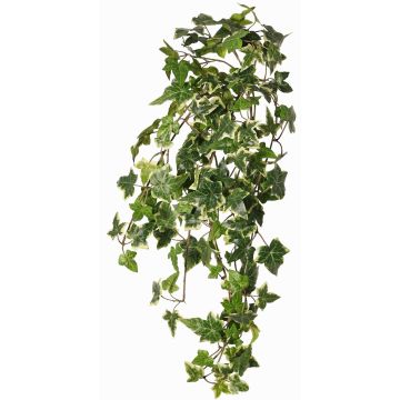 Hiedra artificial colgante ARJANA, varilla de sujeción, ignífuga, verde-blanco, 75cm Hiedra artificial colgante ARJANA, varilla de sujeción, ignífuga, verde-blanco, 75cm