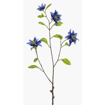 Rama artificial de clematis RUHNA, azul, 75 cm Rama artificial de clematis RUHNA, azul, 75 cm
