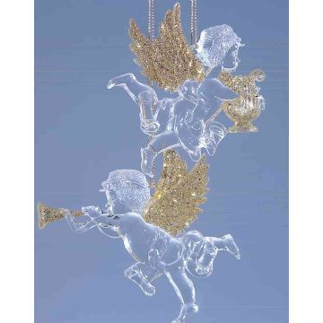 10cm de ángel, acrílico, 2 surtidos