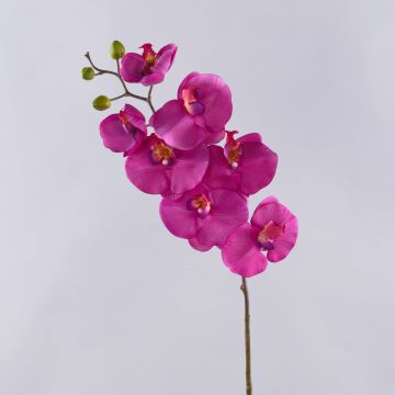 Rama artificial de orquídea Phalaenopsis RICKY, rosa, 95 cm, Ø 7-11 cm