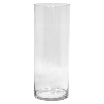 Jarrón cilíndrico de cristal SANSA OCEAN, transparente, 60 cm, Ø 20 cm Jarrón cilíndrico de cristal SANSA OCEAN, transparente, 60 cm, Ø 20 cm