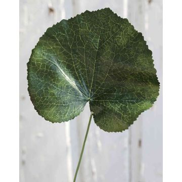 Hoja de geranio artificial HEIDEGARD, verde, 38 cm, Ø 14 cm