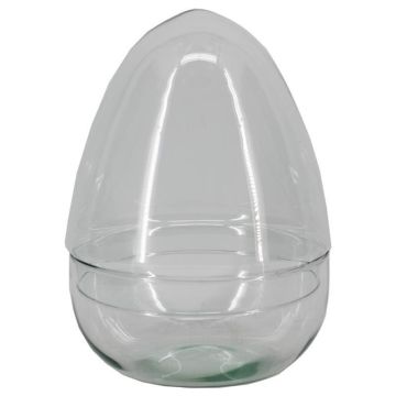 Campana de cristal SENUEL, reciclada, transparente, 21,5 cm, Ø 15,8 cm Campana de cristal SENUEL, reciclada, transparente, 21,5 cm, Ø 15,8 cm