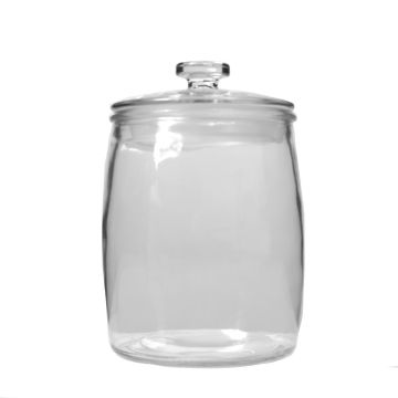 Tarro de cristal para caramelos TEHANI con tapa, transparente, 26cm, Ø18cm Tarro de cristal para caramelos TEHANI con tapa, transparente, 26cm, Ø18cm