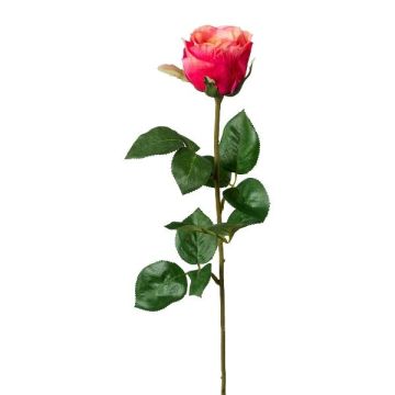 Artificial flower Rose NORLAN, dusky pink, 28"/70cm Artificial flower Rose NORLAN, dusky pink, 28"/70cm